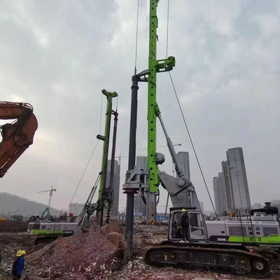 प्रयुक्त ZR360L 360KN.M कंस्ट्रक्शन पाइलिंग मशीन 58m 65m हाइड्रोलिक रोटरी ड्रिलिंग रिग