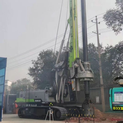ZR240C 3K हाइड्रोलिक पाइलिंग रिग ISO9001 70m रोटरी ड्रिलिंग रिग