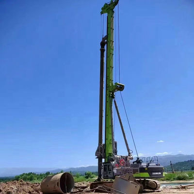ISO9001 प्रयुक्त हाइड्रोलिक पाइलिंग रिग Zr500l 122m हाइड्रोलिक हैमर पाइलिंग मशीन