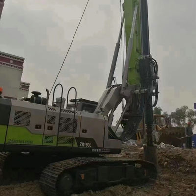 ZR160L हाइड्रोलिक पाइलिंग रिग 56M रोटरी फाउंडेशन ड्रिल रिग