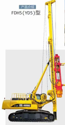 169KW हाइड्रोलिक पाइलिंग रिग FDH5 हाइड्रोलिक रोटरी पाइलिंग रिग 13 मी