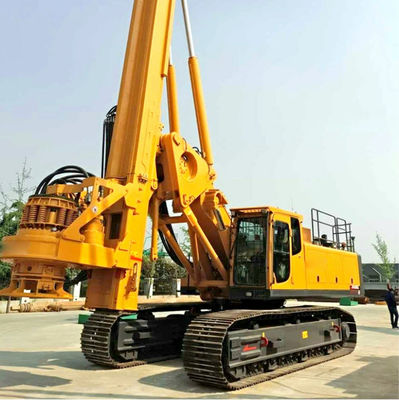 44m Xr120d हाइड्रोलिक कन्वेंशनल पाइलिंग रिग लफिंग सपोर्ट