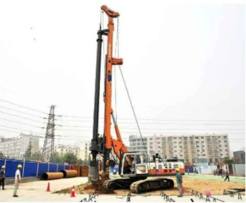 जूमलियन हाइड्रोलिक डीप फाउंडेशन ड्रिल रिग Zr185c-3 100 मीटर गहराई