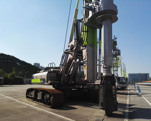 जूमलियन Zr160c-3 हाइड्रोलिक पाइलिंग मशीन ड्रिलिंग गहराई 62m