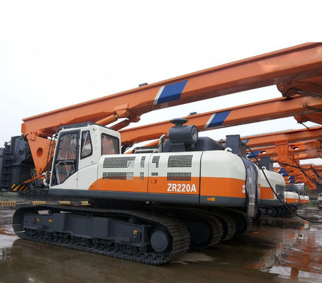 आसान परिवहन ZR220A के साथ जूमलियन रोटरी ड्रिलिंग रिग