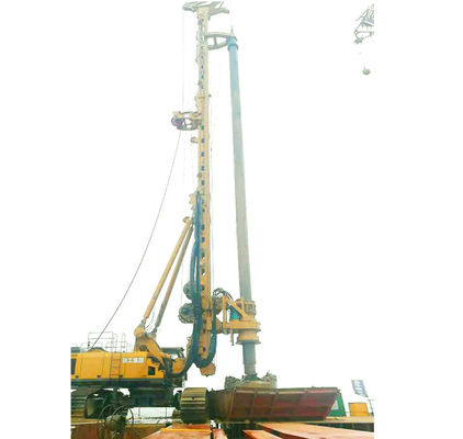 Xr550d हाइड्रोलिक पाइलिंग मशीन बोरहोल ड्रिलिंग उपकरण 132M गहराई